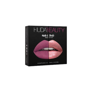 Huda Beauty Mini Lip Set - Warm Pinks (matte) - mystic-beauty-international-make-up-store