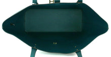 Load image into Gallery viewer, Michael Kors Leather Deep Teal Large Karson Tote Handbag - mystic-beauty-international-make-up-store