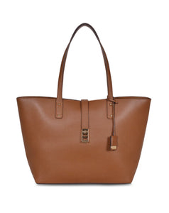 Michael Kors Leather Tan Large Karson Tote Handbag