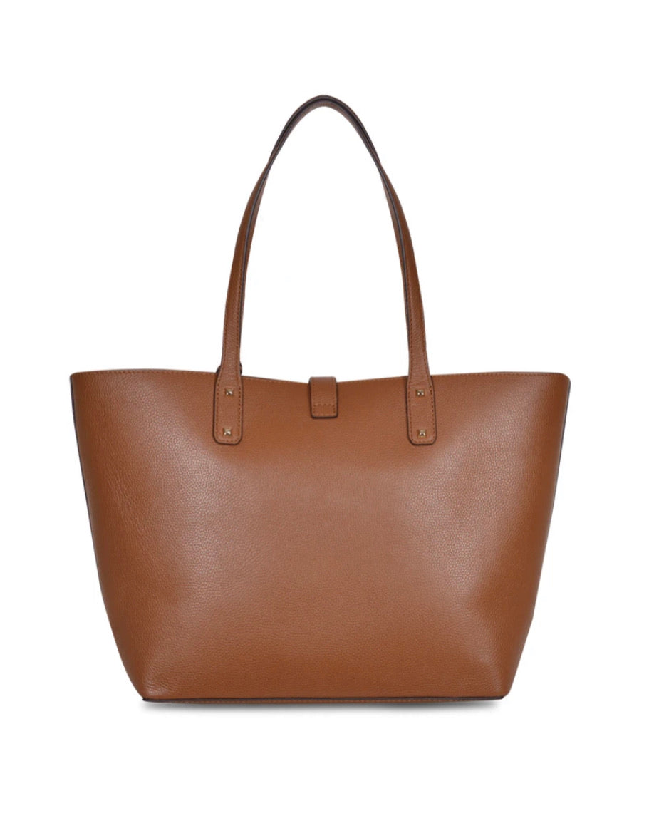 Handbags Pu Leather Michael Kors Handbag, For Office, Size: H-10inch  W-13inch
