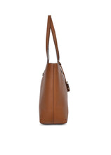 Load image into Gallery viewer, Michael Kors Leather Tan Large Karson Tote Handbag