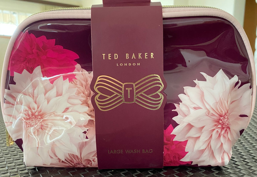 Tedbaker makeup bag (large pvc)