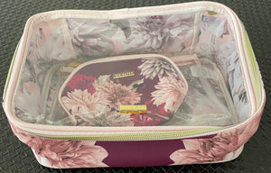 Tedbaker trio makeup bag set