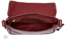 Load image into Gallery viewer, Fossil Crossbody Handbag - Cabernet (Maroon)